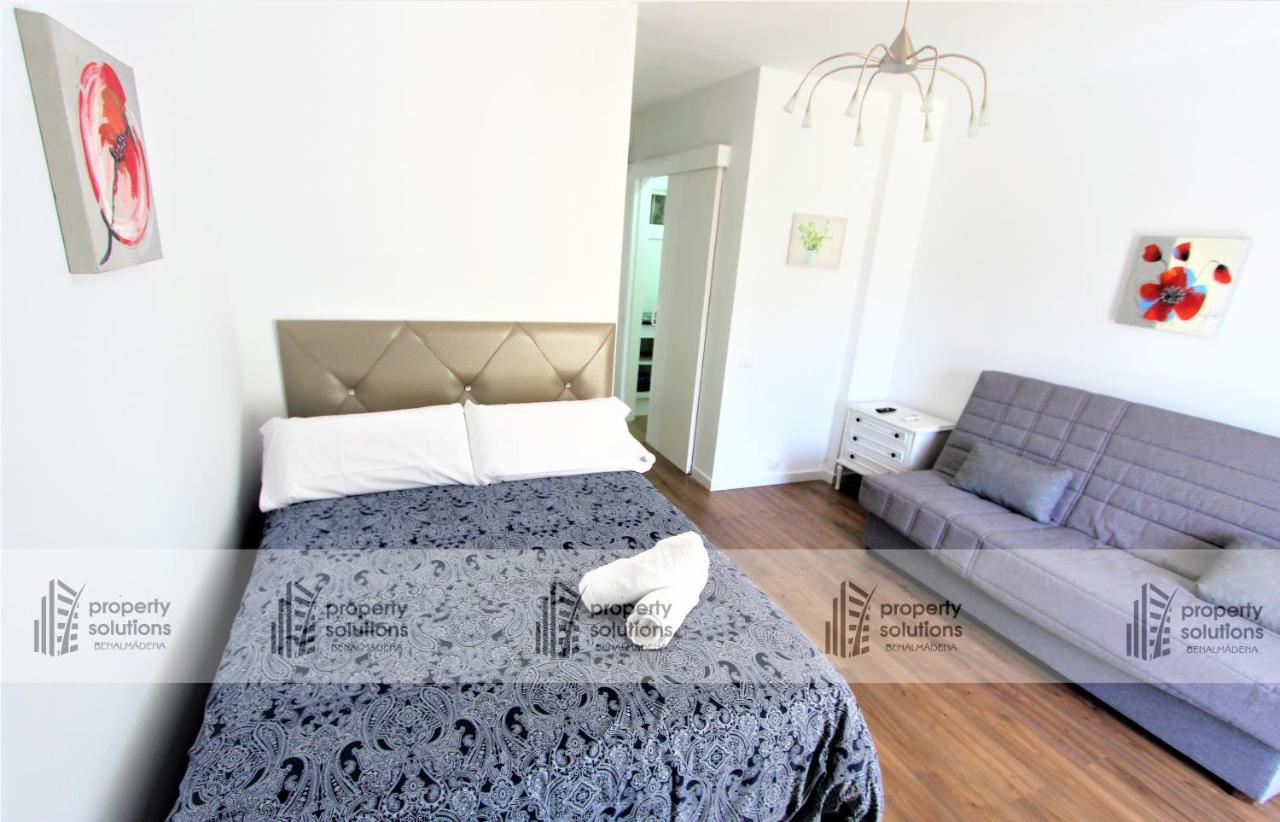 47 Hercules Estudio. Vistas Al Jardin Y La Piscina. Cercano Al Centro. Excelente Ubicacion. Benalmádena Zewnętrze zdjęcie